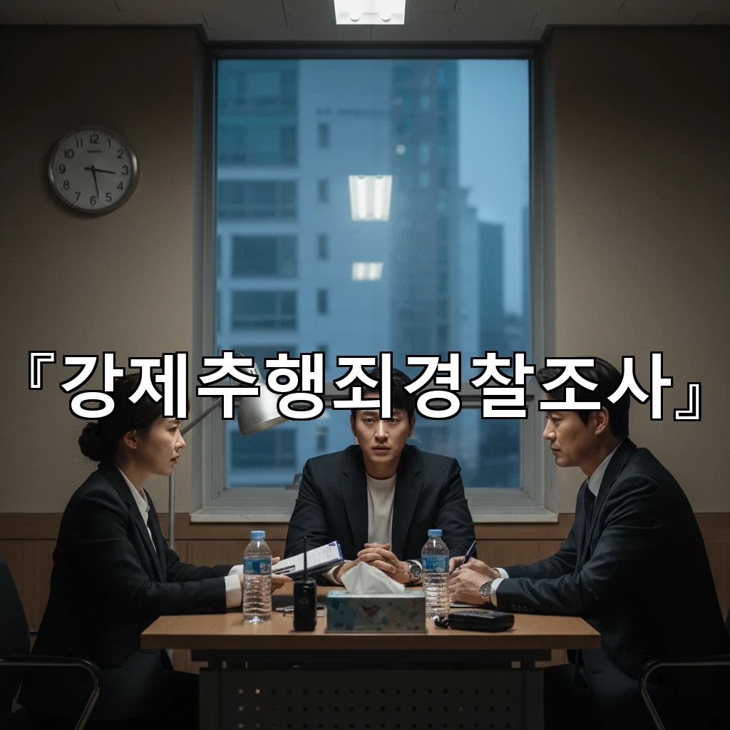 강제추행죄경찰조사 초기 진술 방향과 사실관계 정리 요령 안내