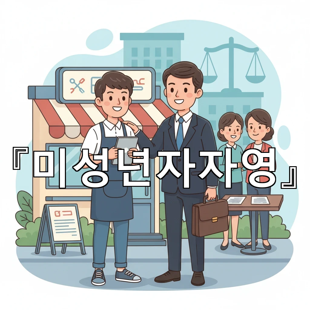 미성년자자영 시작 전 부모동의 확인과 준비서류 정리법 안내