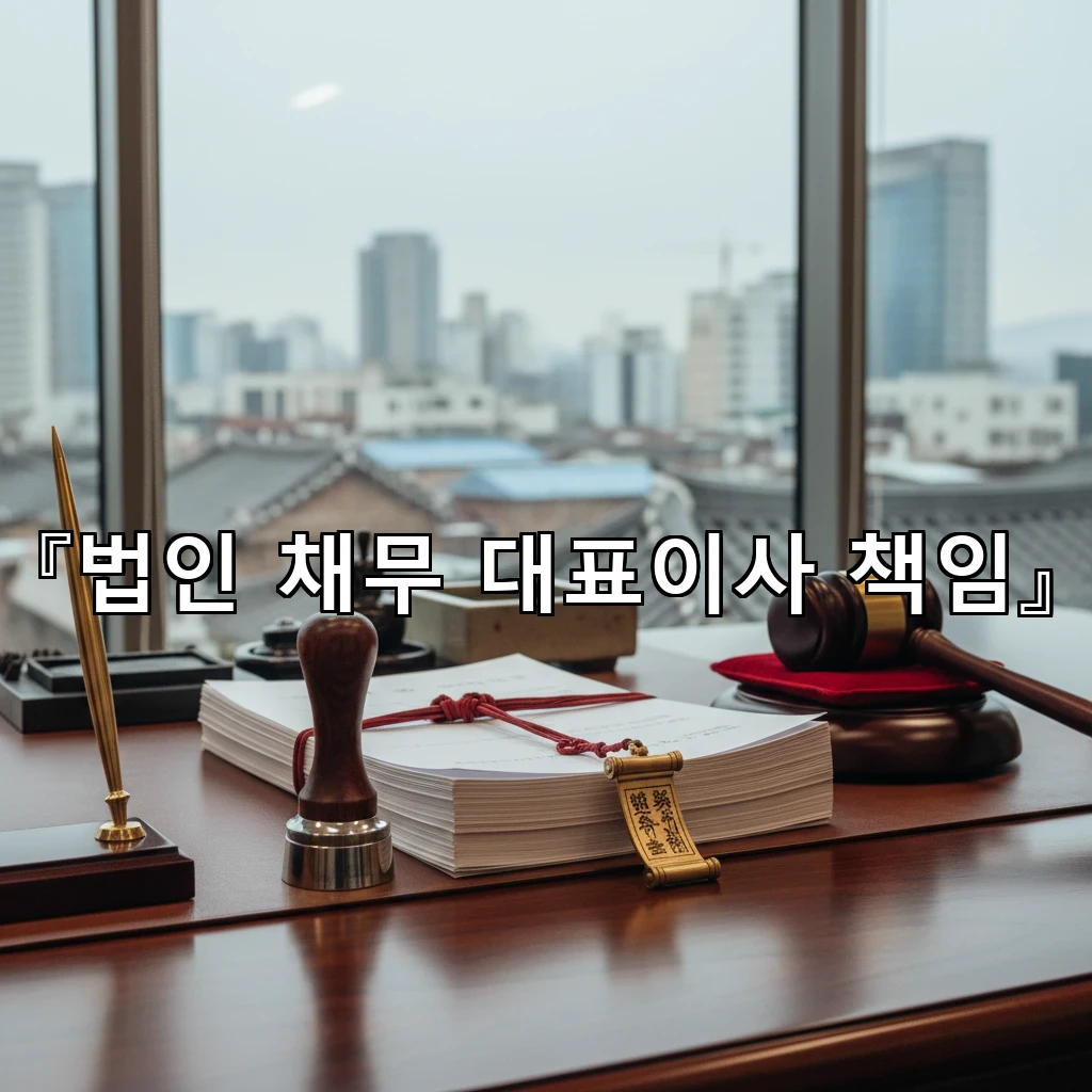 legal image 법인 채무 대표이사 책임 961