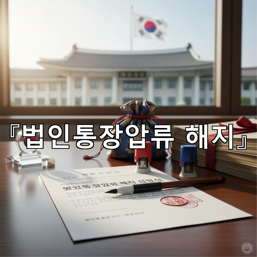 legal image 법인통장압류 해지 886