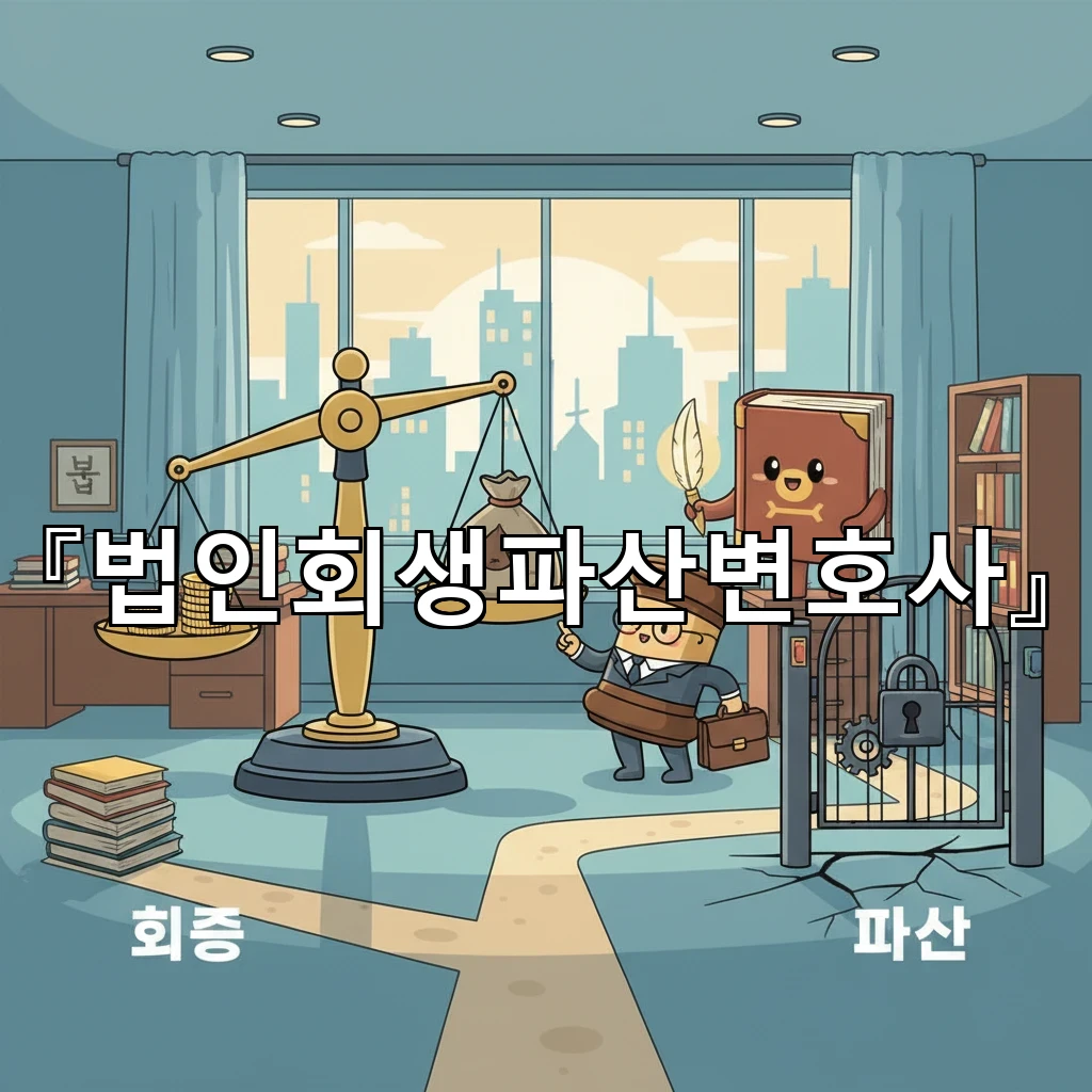 법인회생파산변호사 부채조정과 신규자금 유치 균형 전략 제시