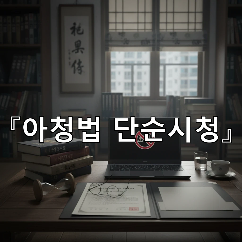 아청법단순시청 혐의를 받는 순간 확인할 사실과 대응 순서 정리