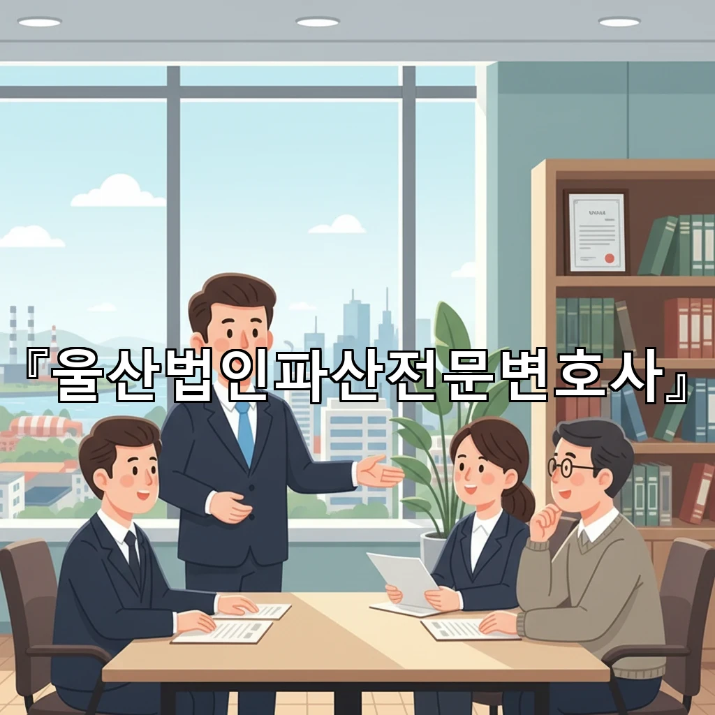 울산법인파산전문변호사 회생과 파산 사이 선택의 기준을 짚습니다