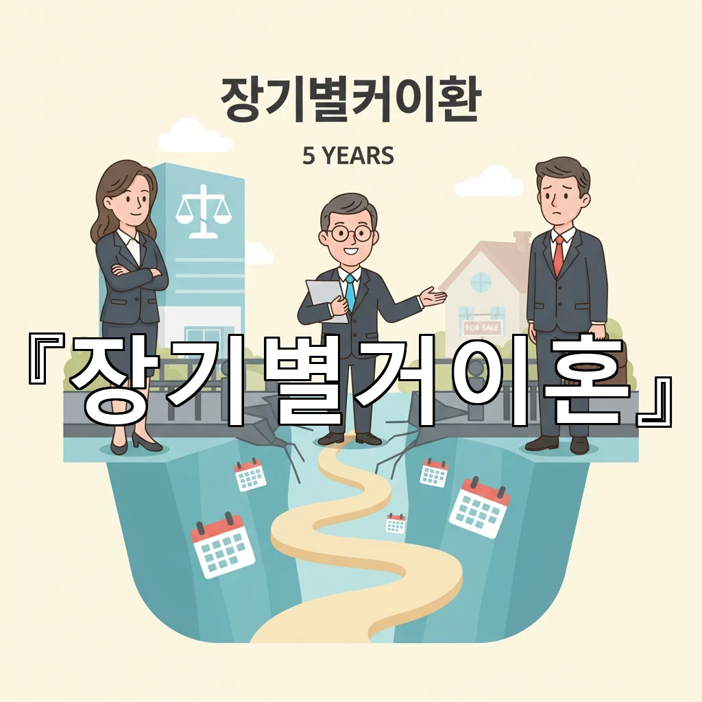 장기별거이혼 기간이 길수록 달라지는 재산분할 판단 기준 정리