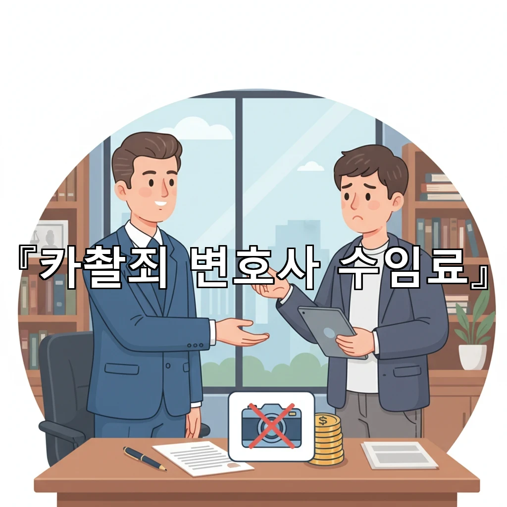 legal image 카촬죄 변호사 수임료 810