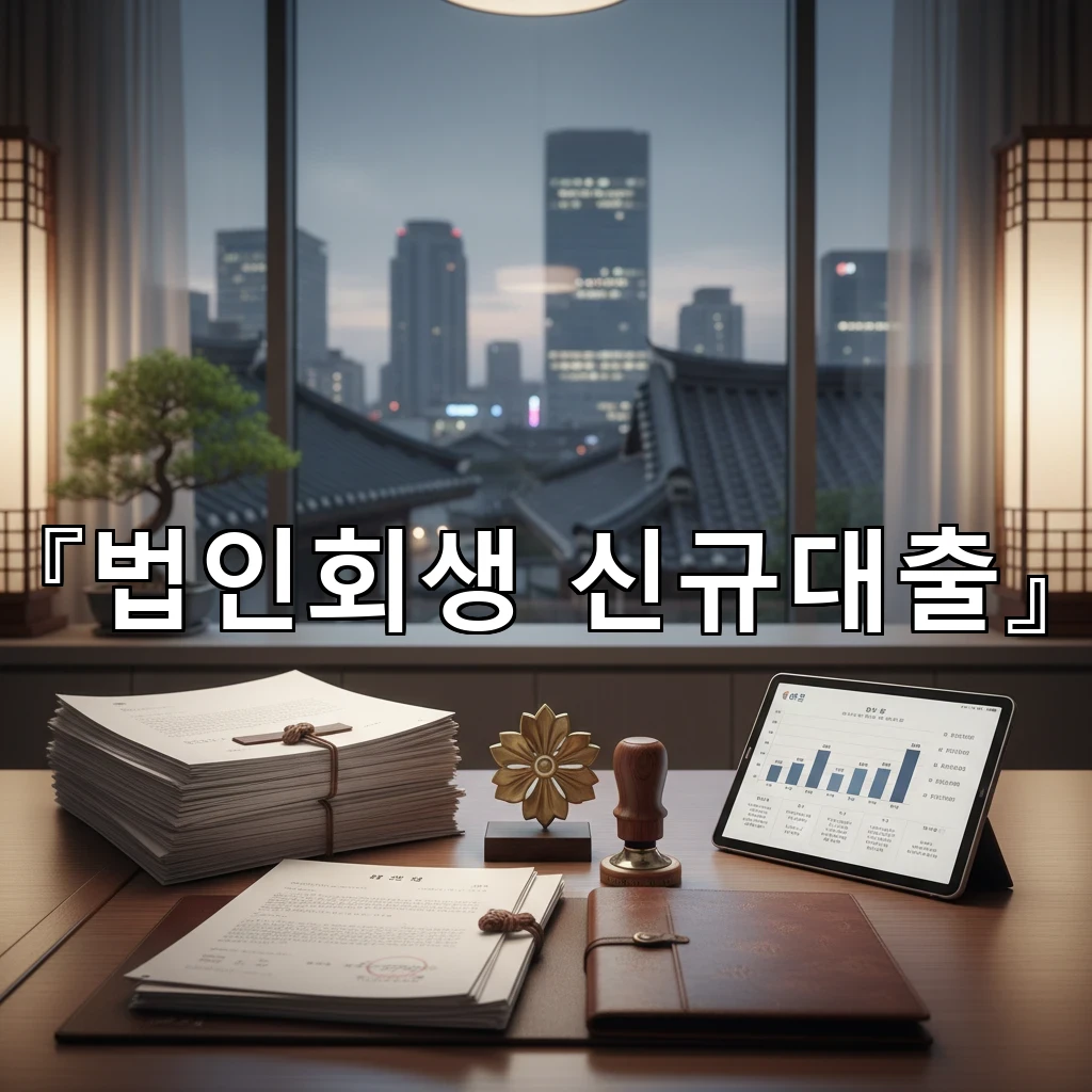 legal image 법인회생 신규대출 1833