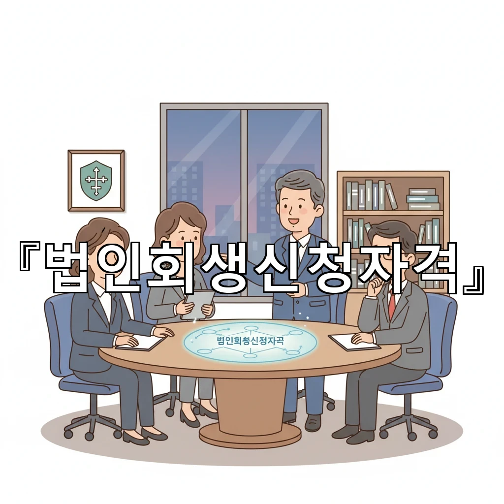 legal image 법인회생신청자격 1982