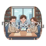 legal image 카톡내용증거 1706