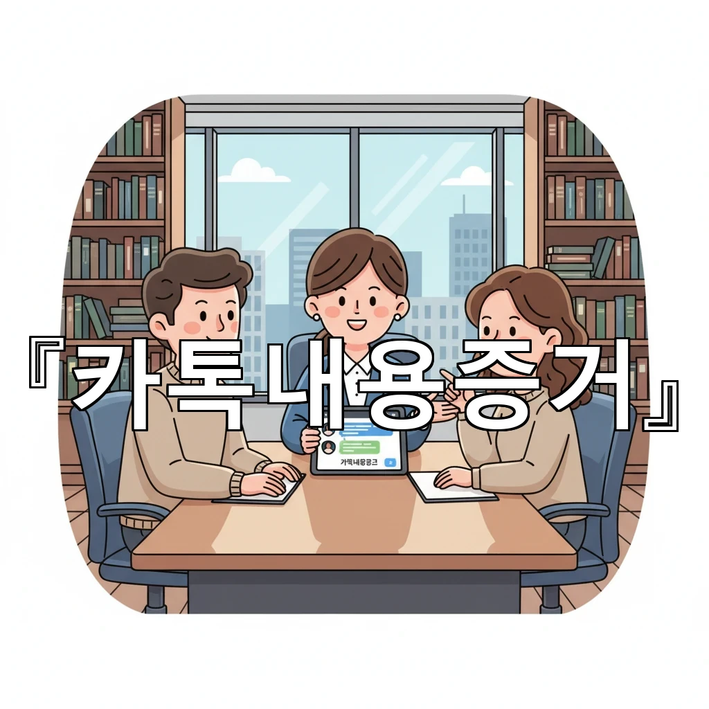 legal image 카톡내용증거 1706