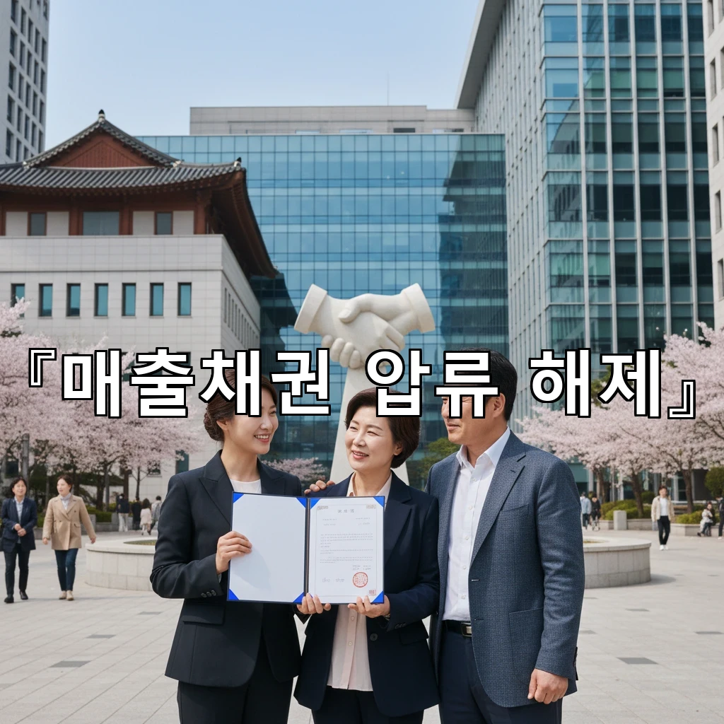 legal image 매출채권 압류 해제 2490