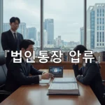 legal image 법인통장 압류 2431