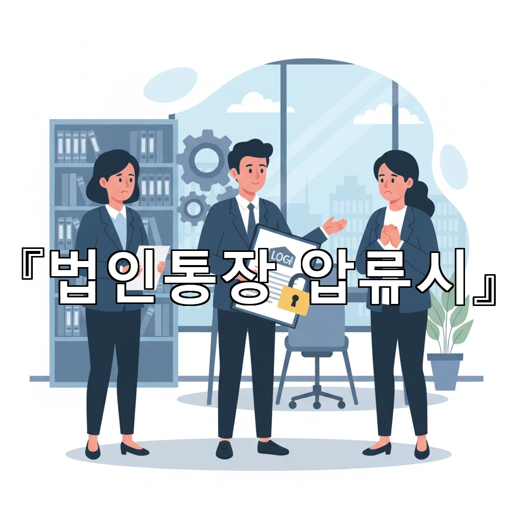 legal image 법인통장 압류시 2390
