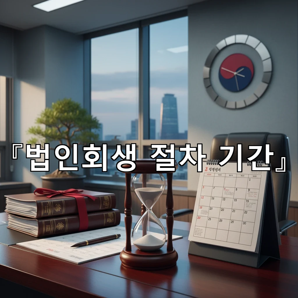 legal image 법인회생 절차 기간 2287