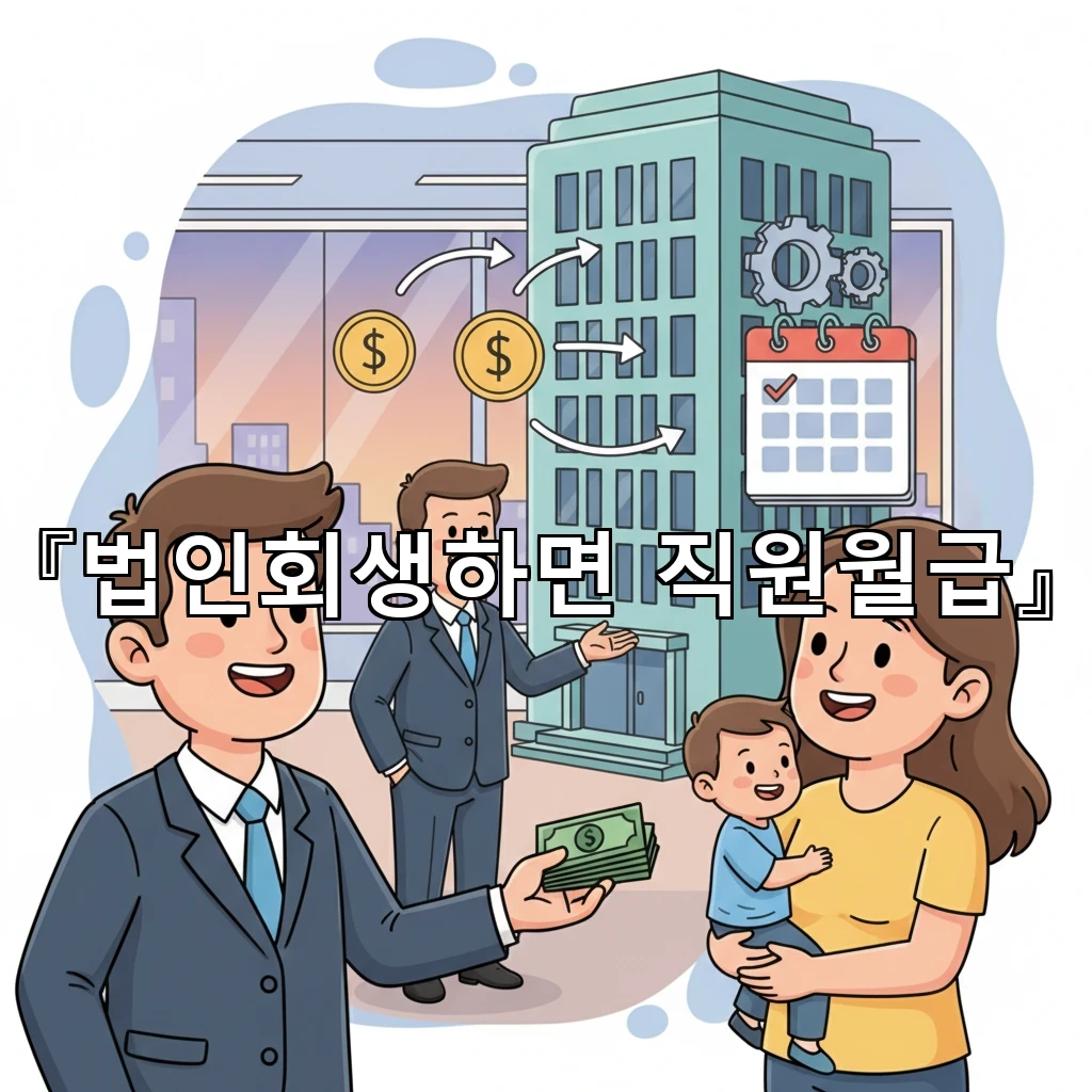 legal image 법인회생하면 직원월급 2363
