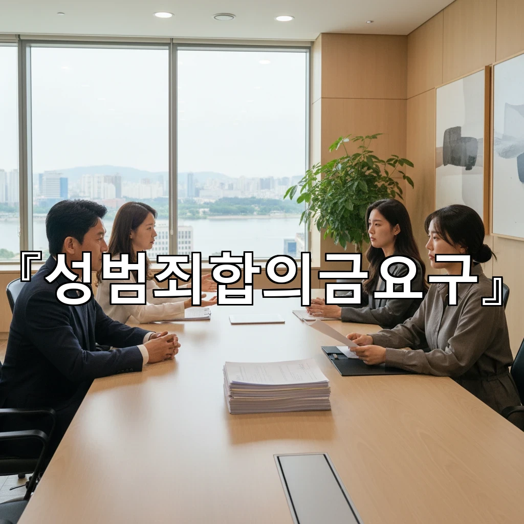 legal image 성범죄합의금요구 2137