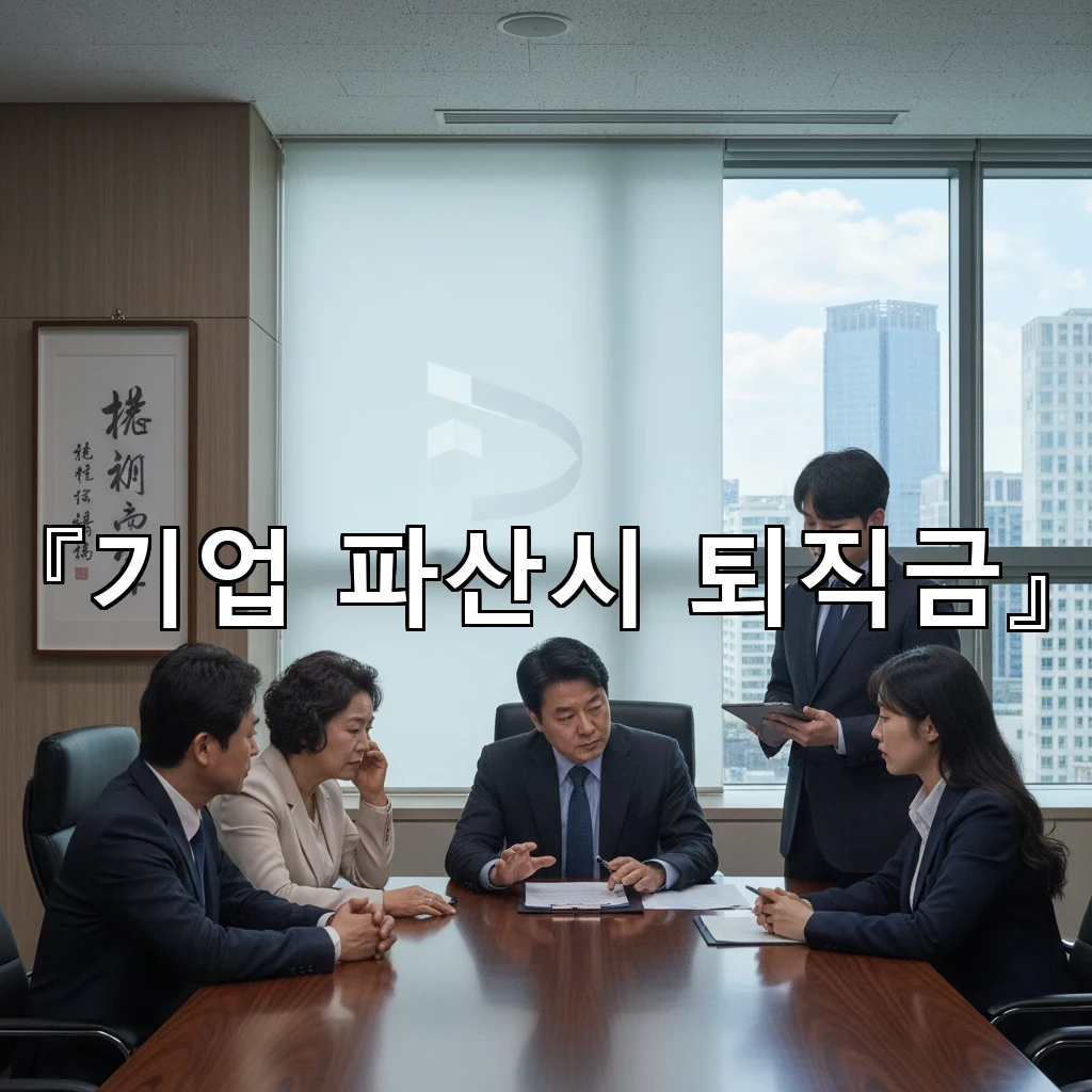 기업파산시퇴직금 지급순위와 체불임금 구제 절차를 한눈에 정리