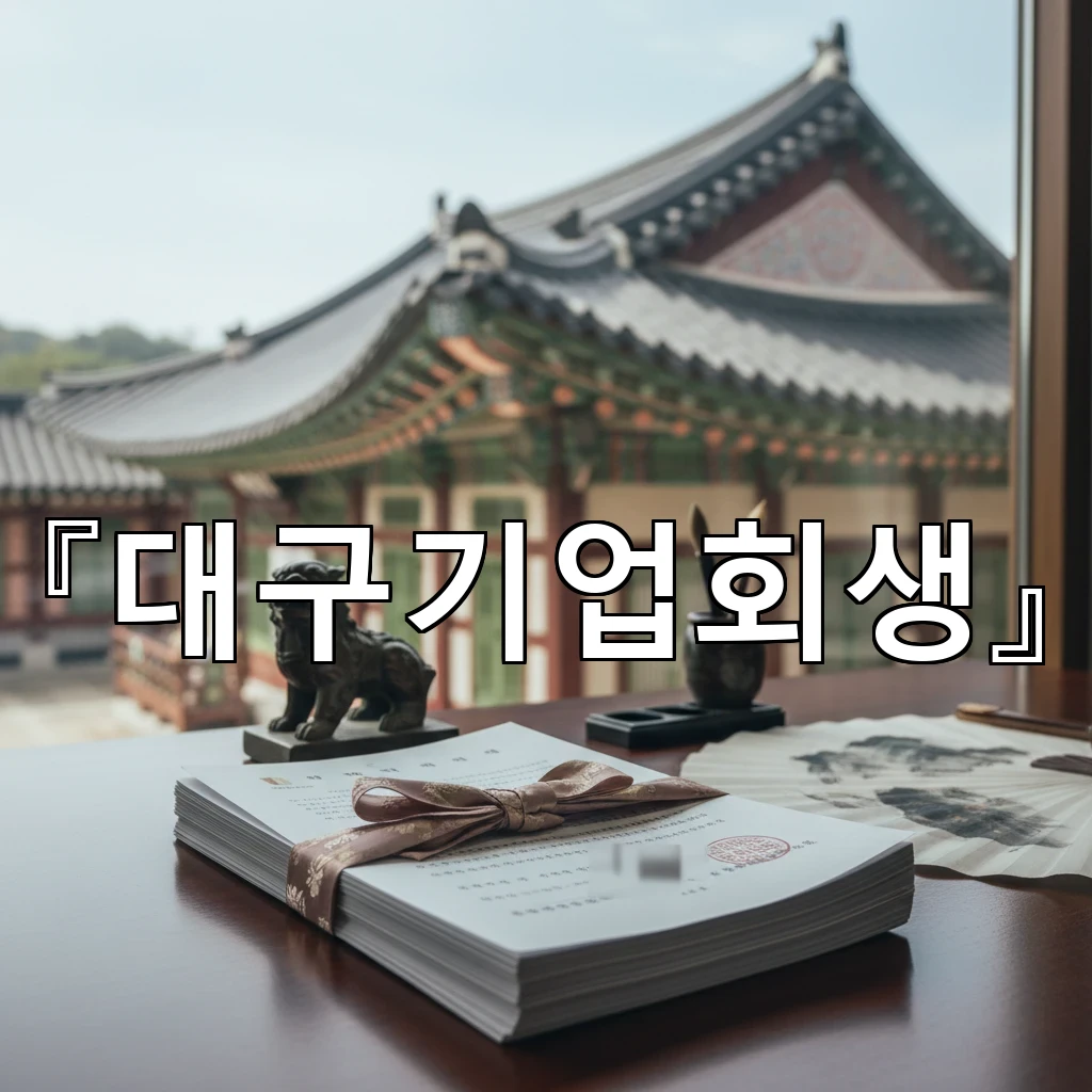 대구기업회생 신청 전 자금흐름 점검으로 위기 신호 잡기 안내서