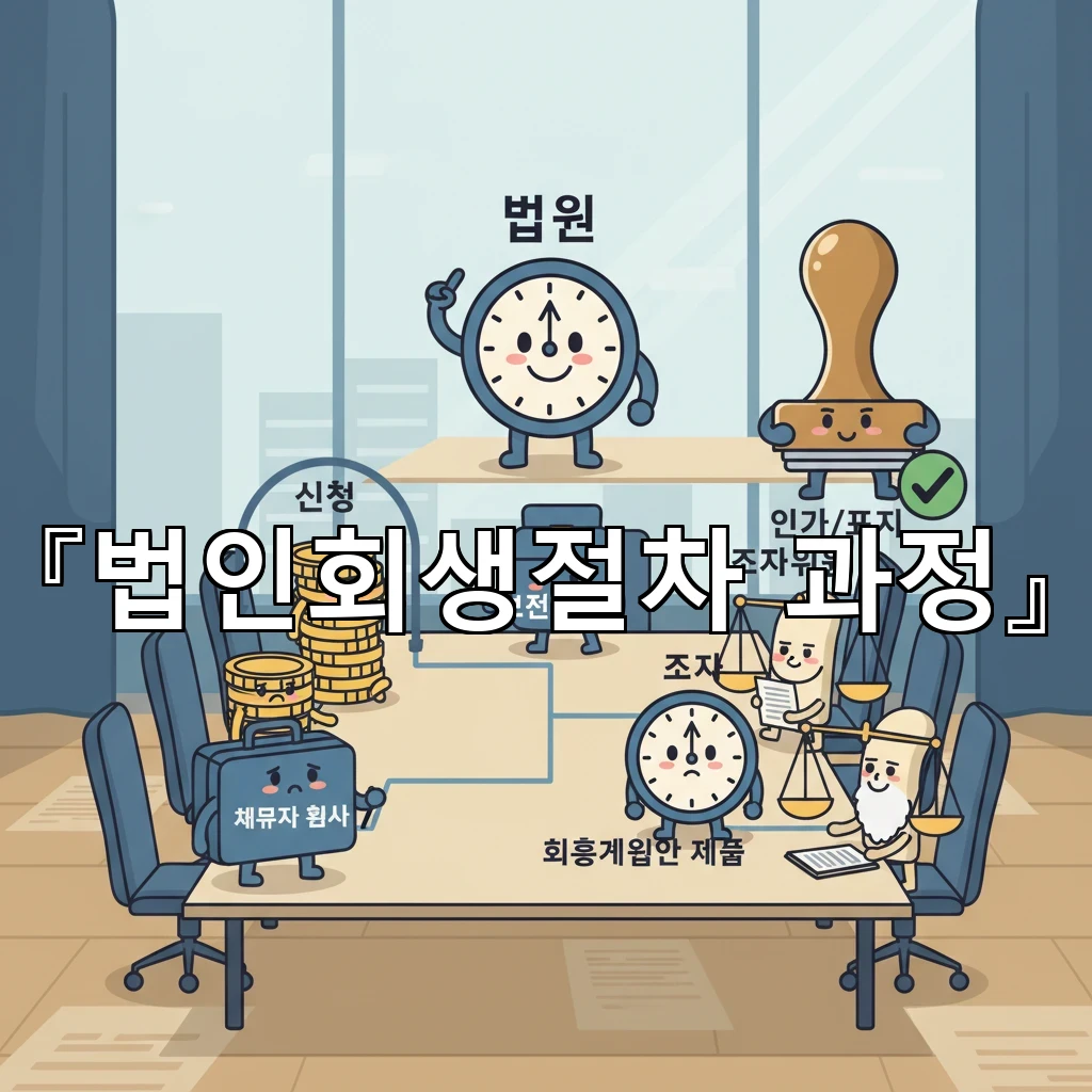 legal image 법인회생절차 과정 2968