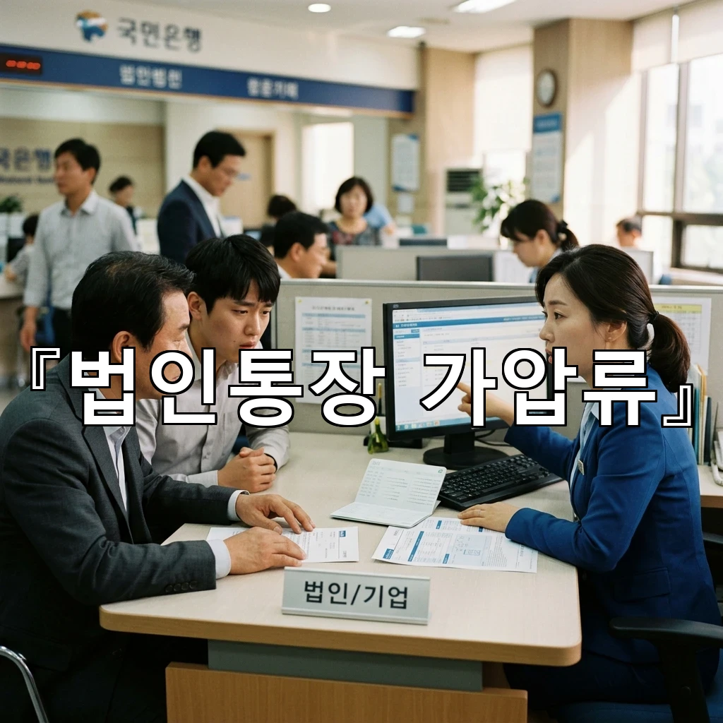 법인통장가압류 거래 흐름이 흔들릴 때 먼저 살필 기준들