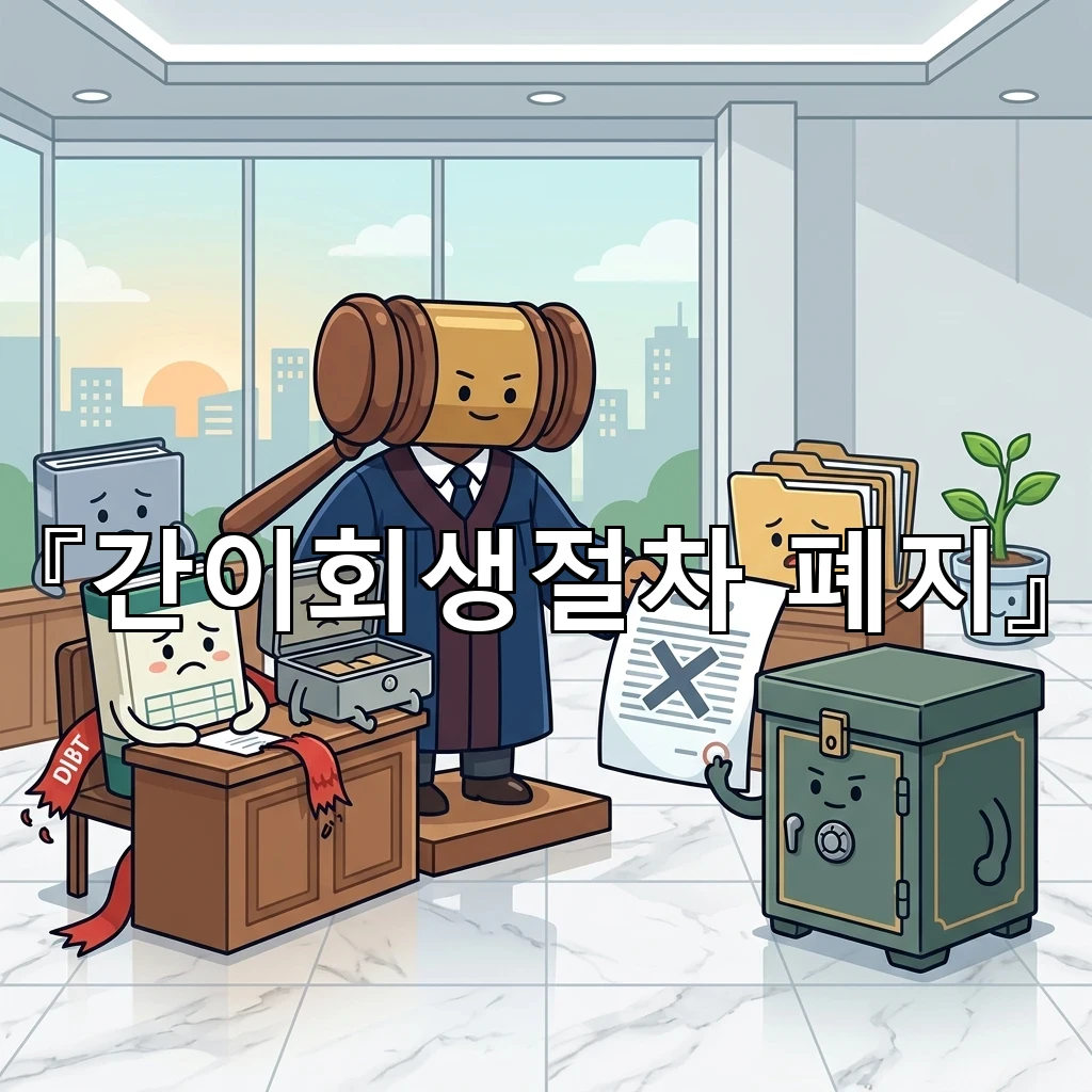 간이회생절차폐지 통보 뒤 먼저 살펴볼 자금 흐름 정리 방법