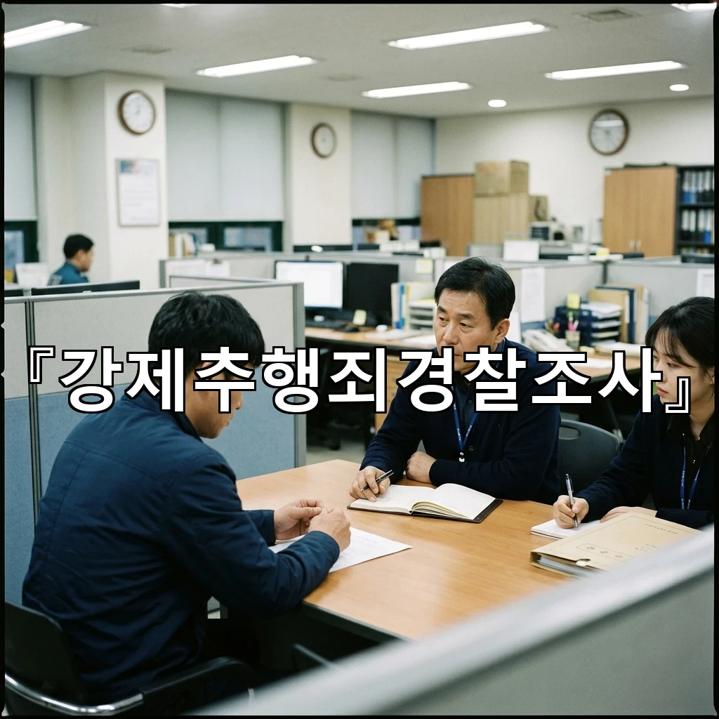강제추행죄경찰조사에서 피해야 할 말과 준비할 자료 정리법