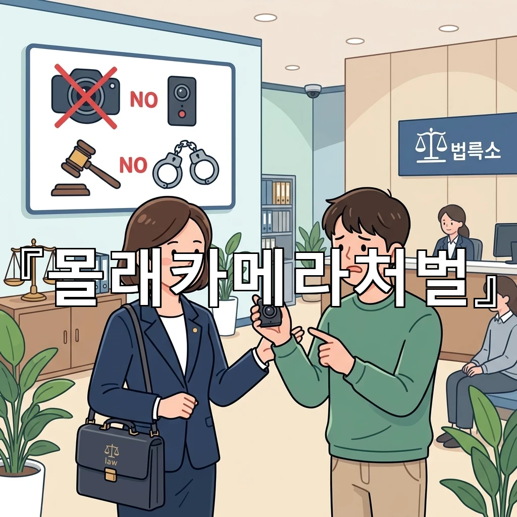 몰래카메라처벌 촬영 흔적이 남는 순간부터 대응이 달라지는 이유