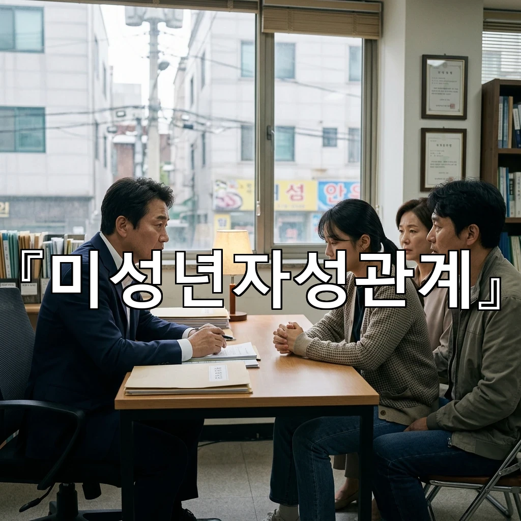 미성년자성관계 사건에서 놓치기 쉬운 핵심 판단 기준 정리