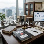 legal image 법인 채무 대표이사 책임 3850