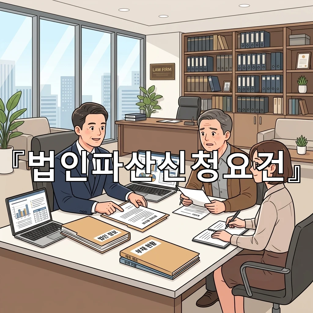 법인파산신청요건 서류 준비부터 절차 흐름까지 한눈에 읽는 안내