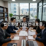 legal image 법인회생 대표연대보증 4162
