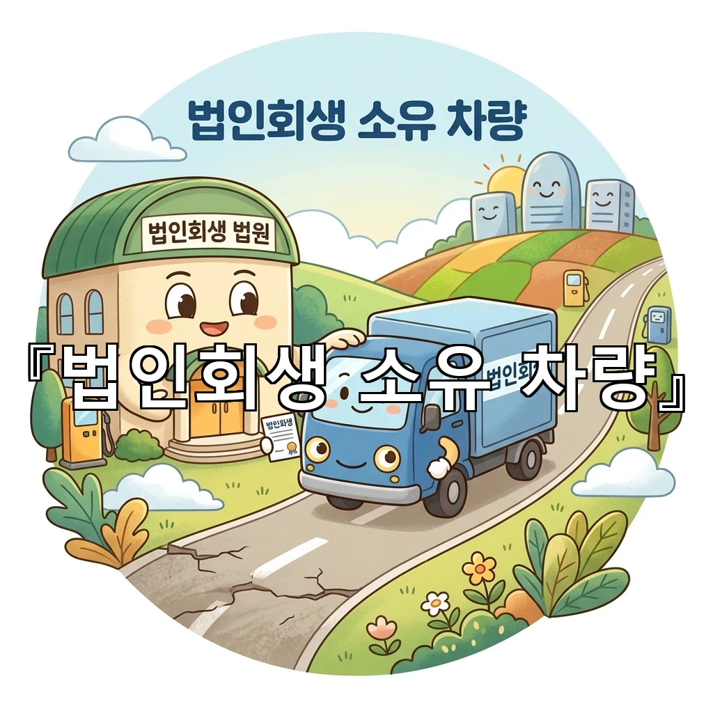 법인회생소유차량 활용 계획을 다시 짜는 회생 단계 안내