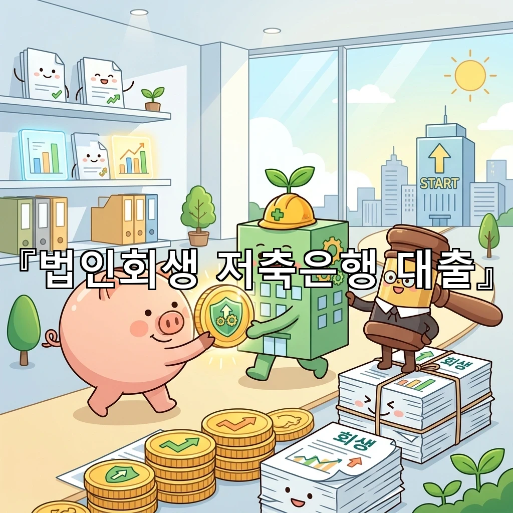 법인회생저축은행대출 현장 판단을 바꾸는 회생 흐름 읽기