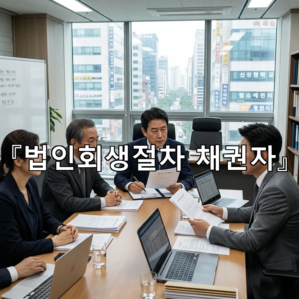 법인회생절차채권자 시선에서 본 절차의 흐름과 준비 포인트 정리