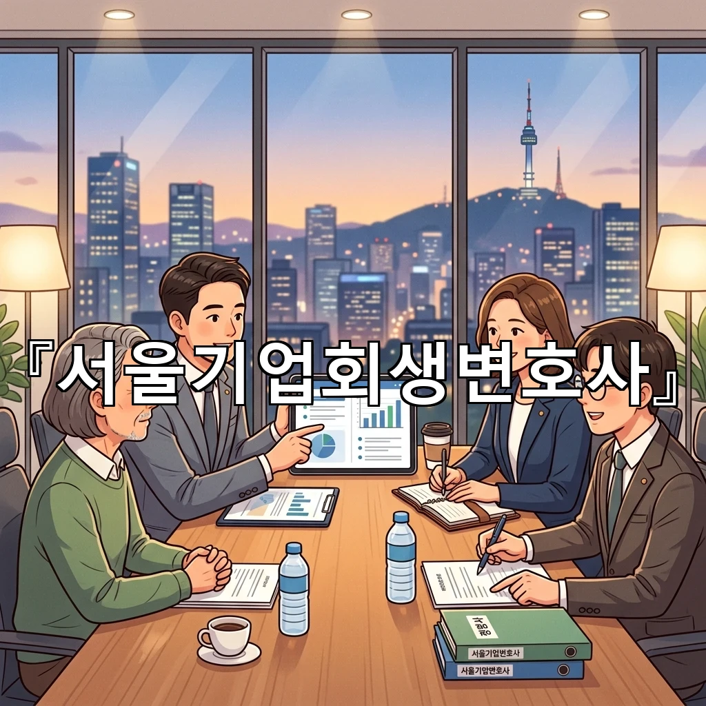 서울기업회생변호사 자금 압박 속에서도 길을 찾는 준비 방법