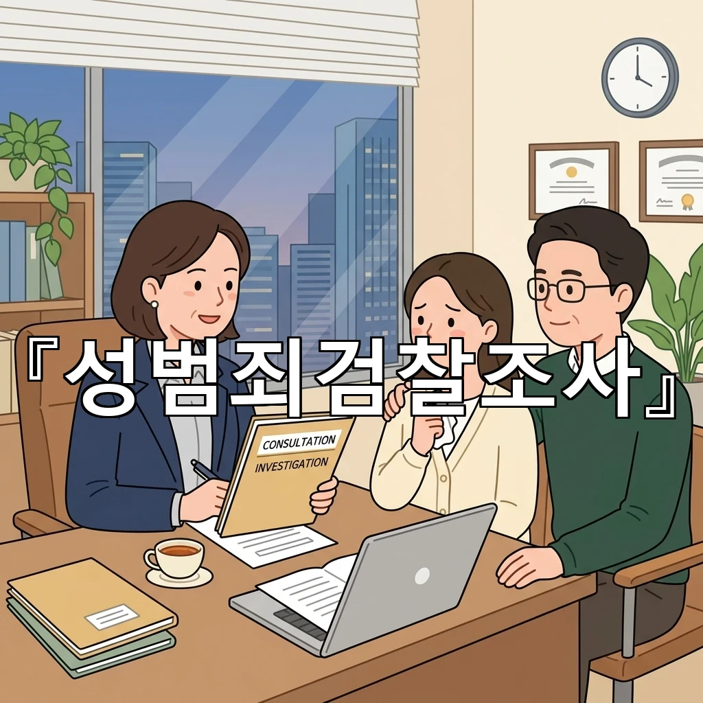 성범죄검찰조사 출석 전 마음을 정리하는 시선과 태도 점검