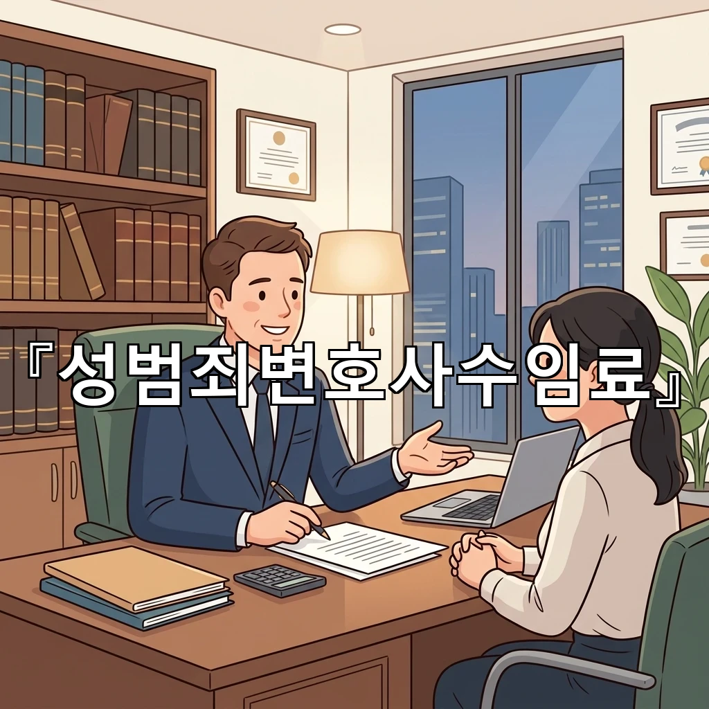 성범죄변호사수임료 상담 전에 알아둘 기준과 준비의 순서