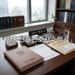 legal image 이혼전문변호사수임료 3939
