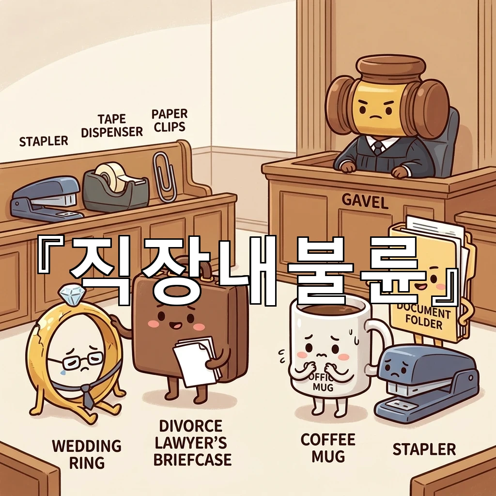 직장내불륜 관계가 생길 때 조직이 흔들리는 이유와 대응 방향