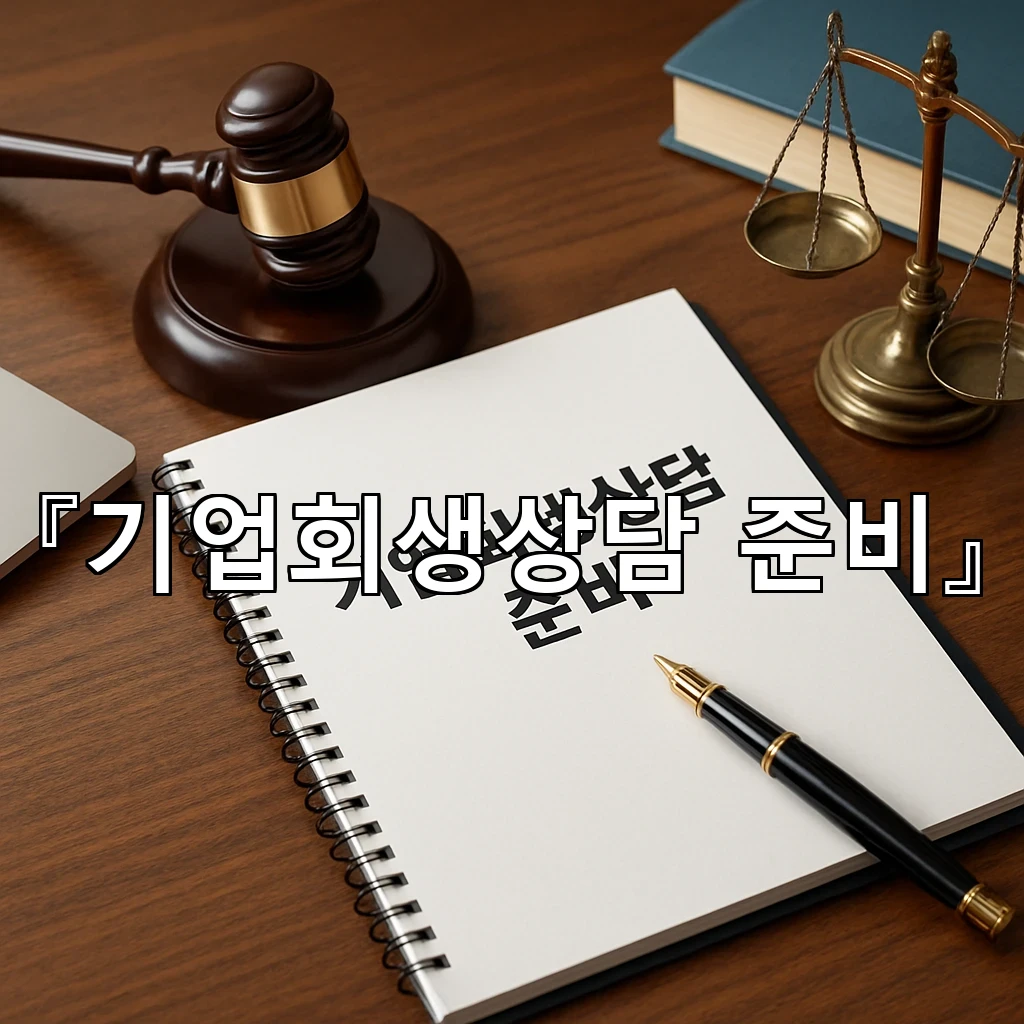 기업회생상담준비 첫걸음은 현금흐름 표부터 다시 보는 일입니다