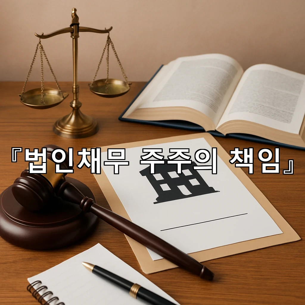 legal image 법인채무 주주의 책임 5142
