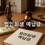 legal image 법인회생 예납금 5899
