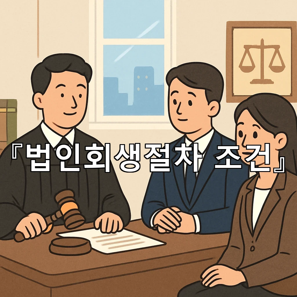 법인회생절차조건에서 놓치기 쉬운 서류 정리의 핵심 순서