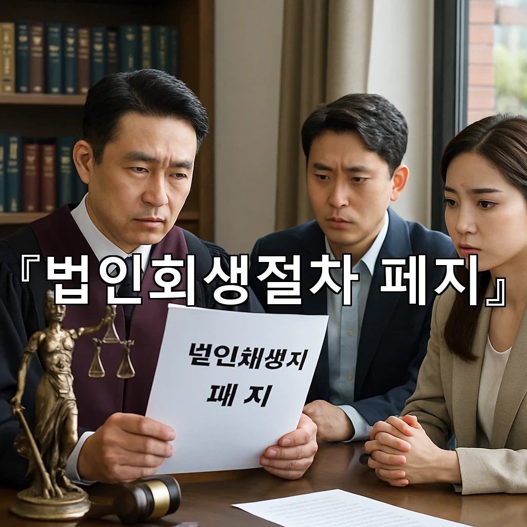 법인회생절차페지 뒤 회계 장부 정비 순서와 확인 포인트