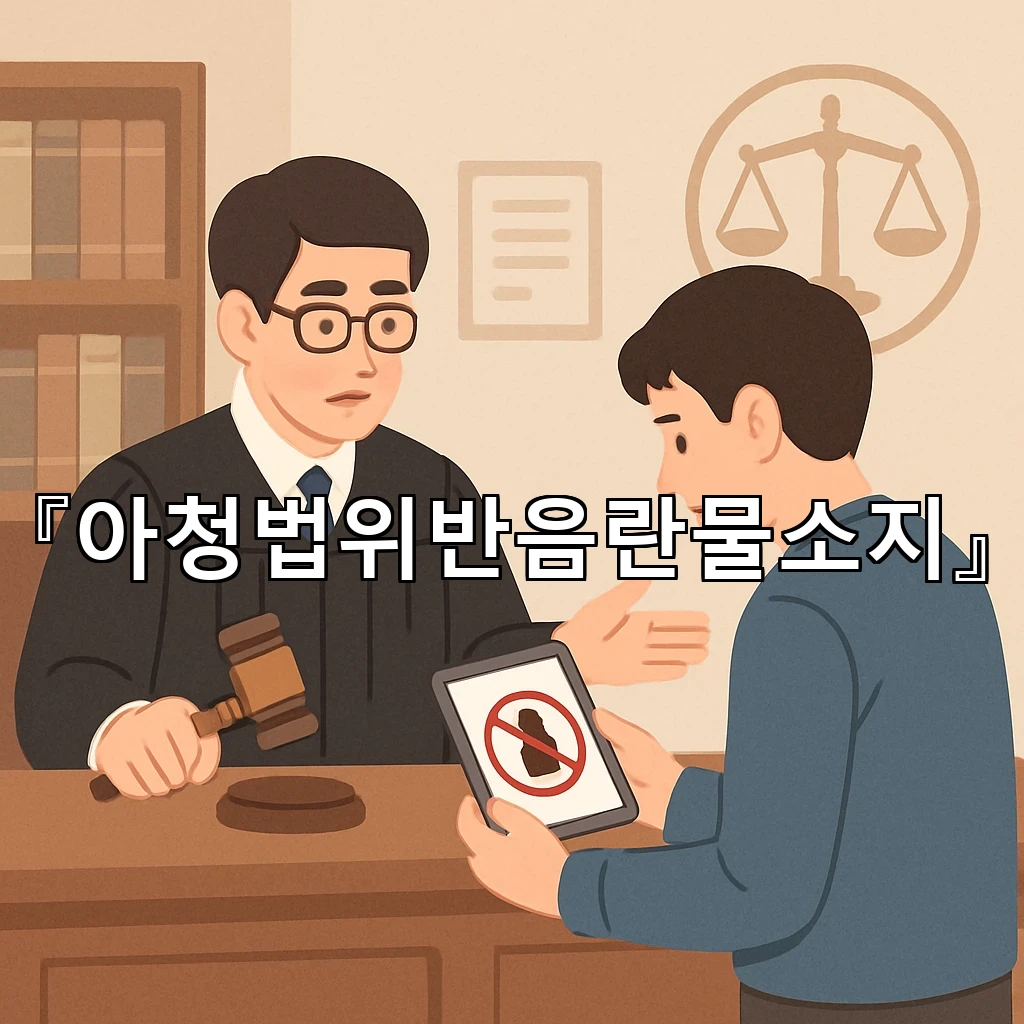 아청법위반음란물소지 사건 흐름을 짚는 핵심 판단 기준 정리