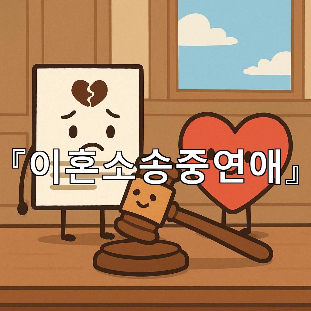 이혼소송중연애 감정의 속도와 절차의 간격을 조절하는 방법