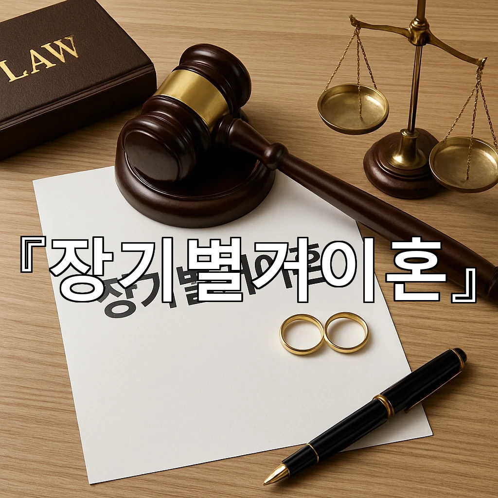 장기별거이혼 별거 동안 쌓인 감정의 흐름을 정리하는 방법