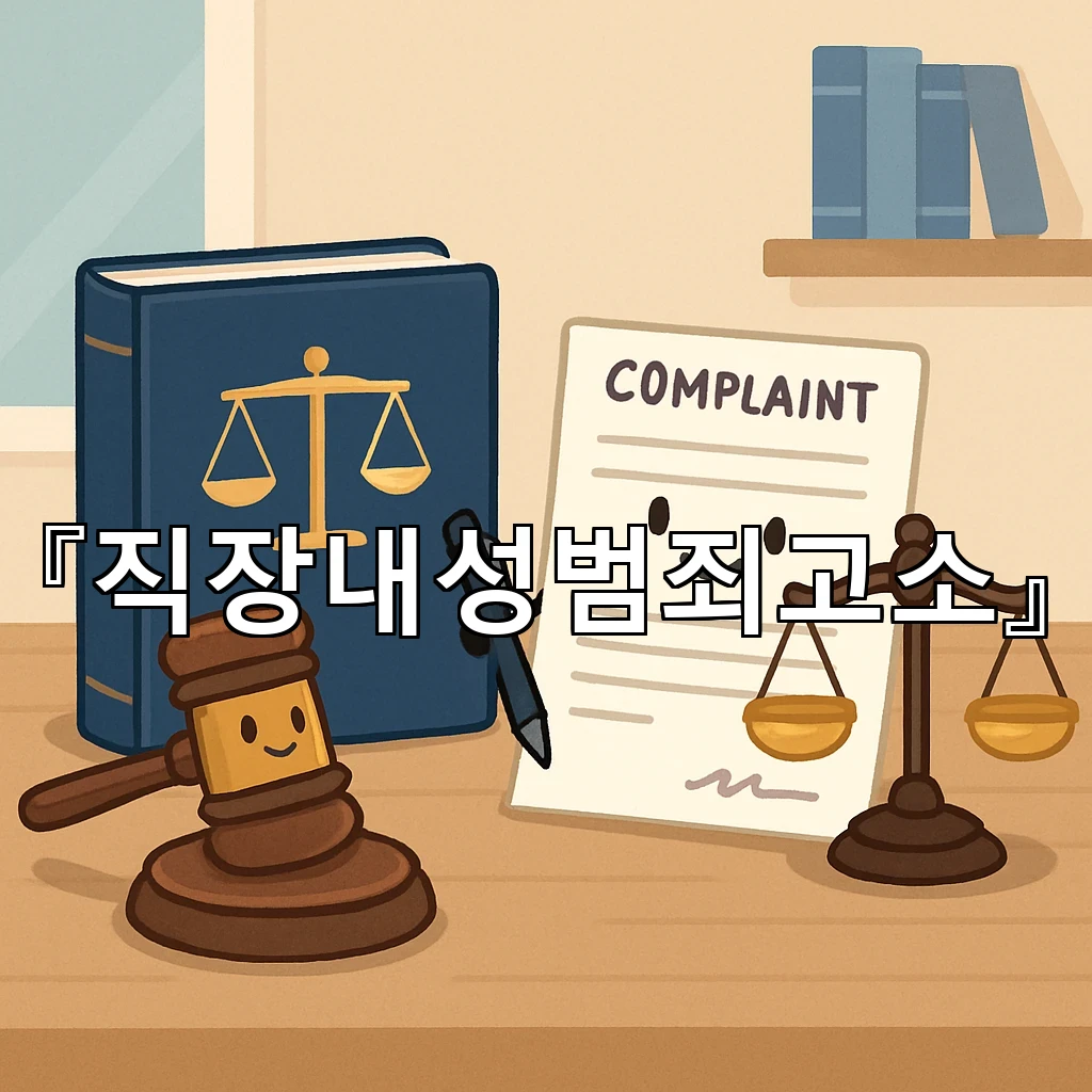 직장내성범죄고소 이후 회사 안에서 지켜야 할 대응 원칙과 순서