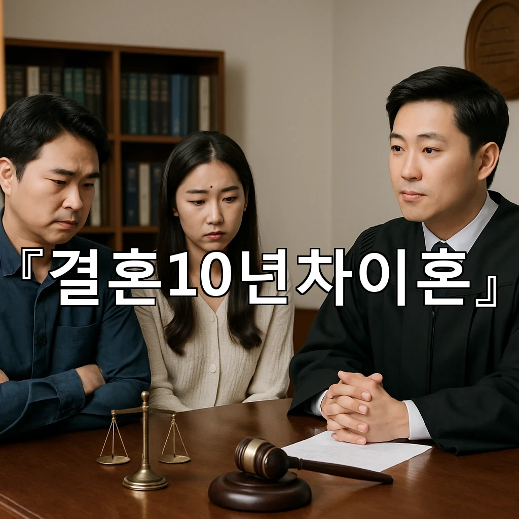 결혼10년차이혼 생활의 균열이 드러나는 순간부터 살펴보기