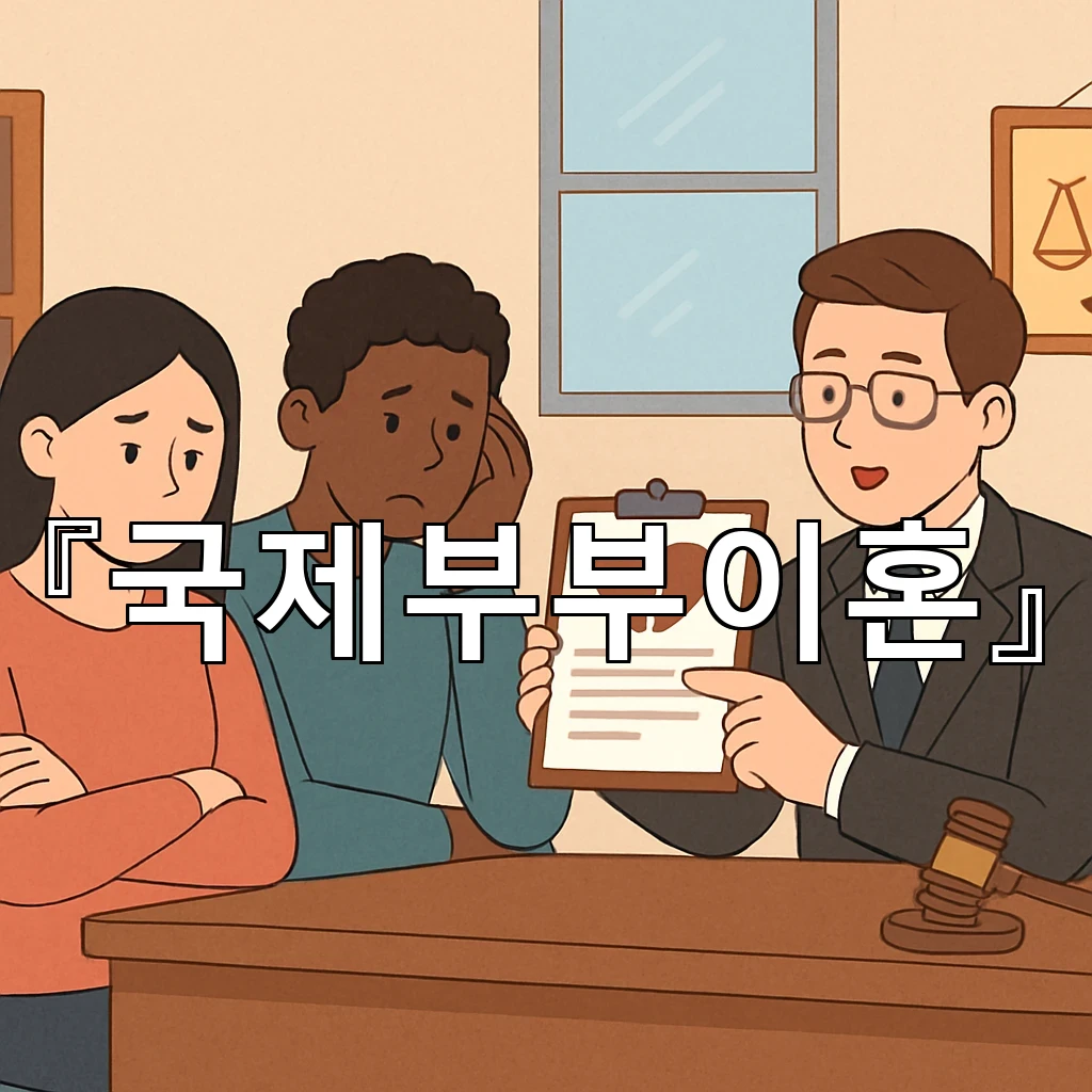 국제부부이혼 국적 차이로 생기는 절차 흐름과 준비 포인트 정리