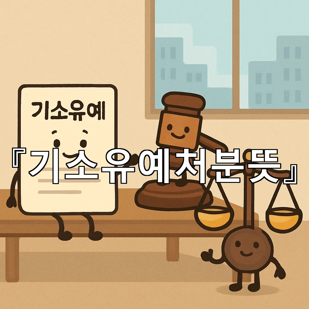기소유예처분뜻 처음 접할 때 알아두면 좋은 기본 흐름 정리